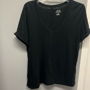 Banana Republic Black Malibu Tee